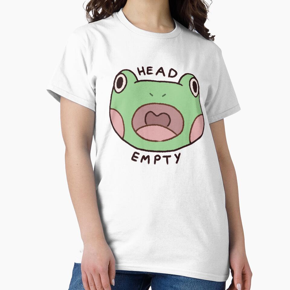HEAD EMPTY frog by cavetorch