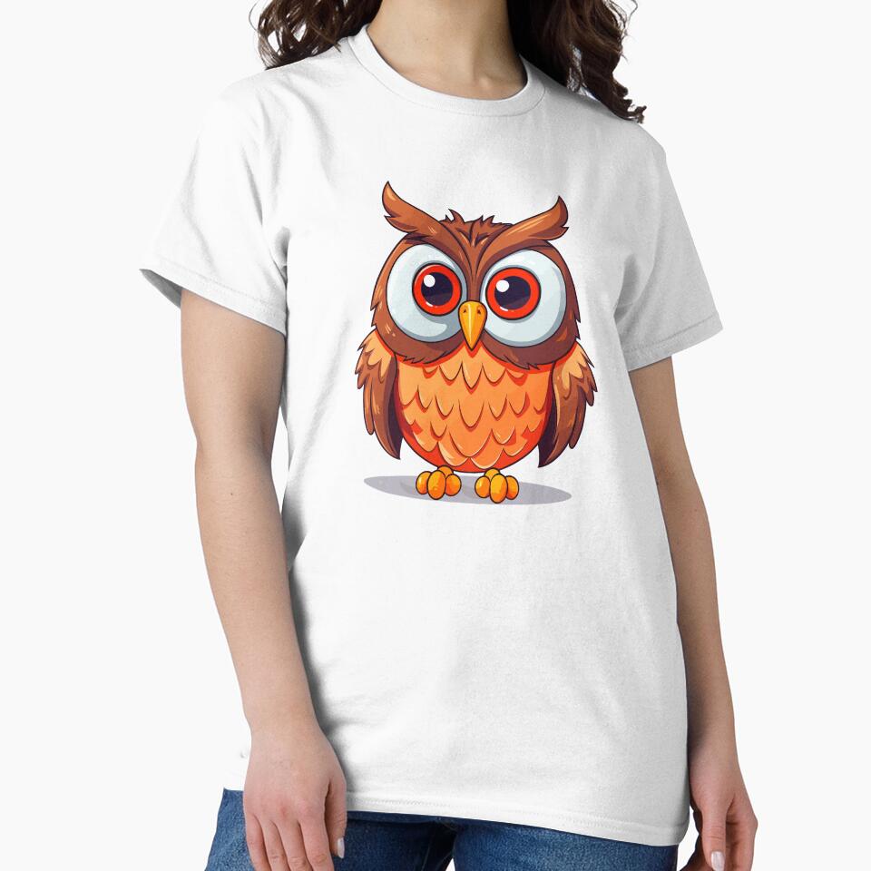 Cute Owl Cartoon Art | Owl Lovers by JFFStore