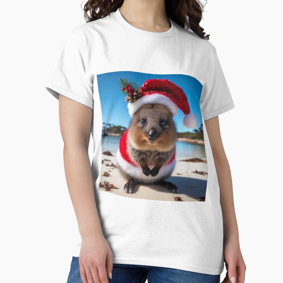 Santa Quokka 1 by Sybille-Yates