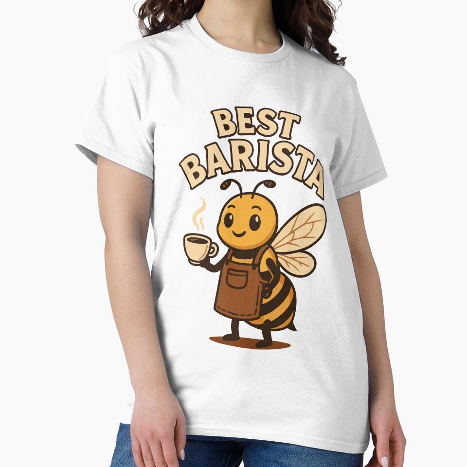 Best Barista – Bee Design for Hardworking Coffee Lovers by Coffee Lifestyle