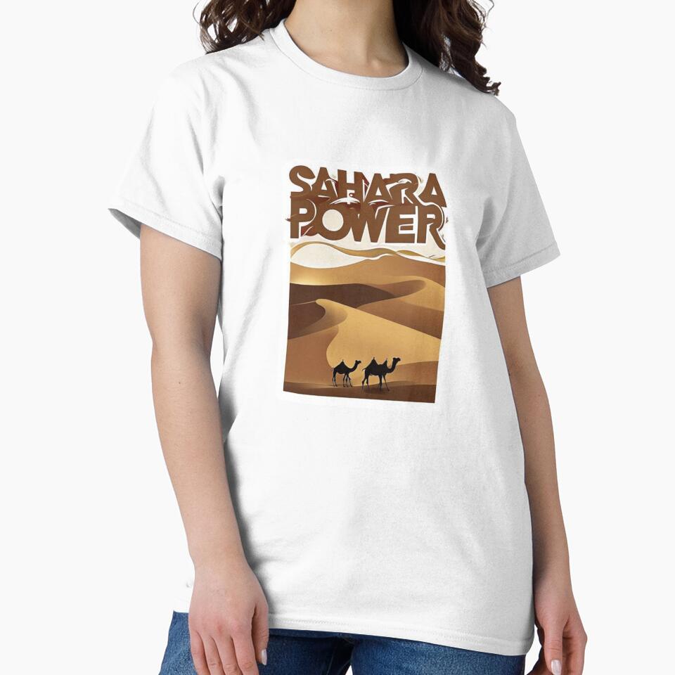 Desert Power – Sahara Ouarzazate Sticker by Imaginarium of Chaos falcon88