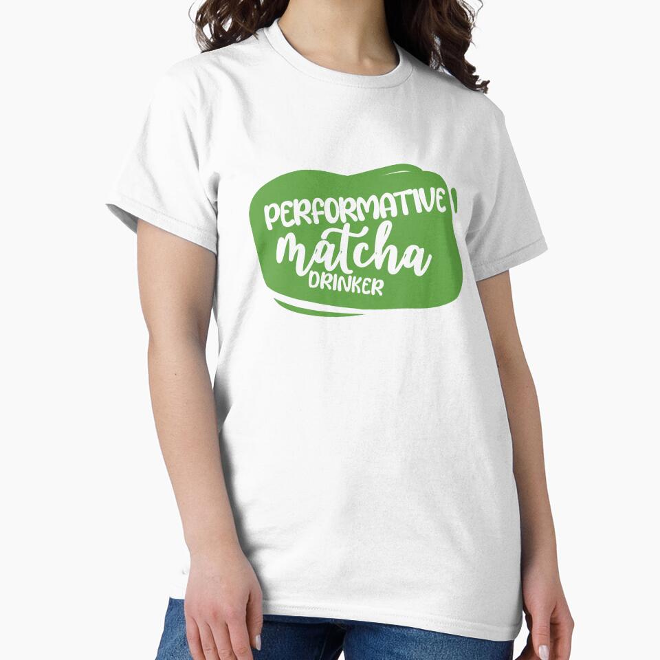 Performative Matcha Drinker by artsomenautte