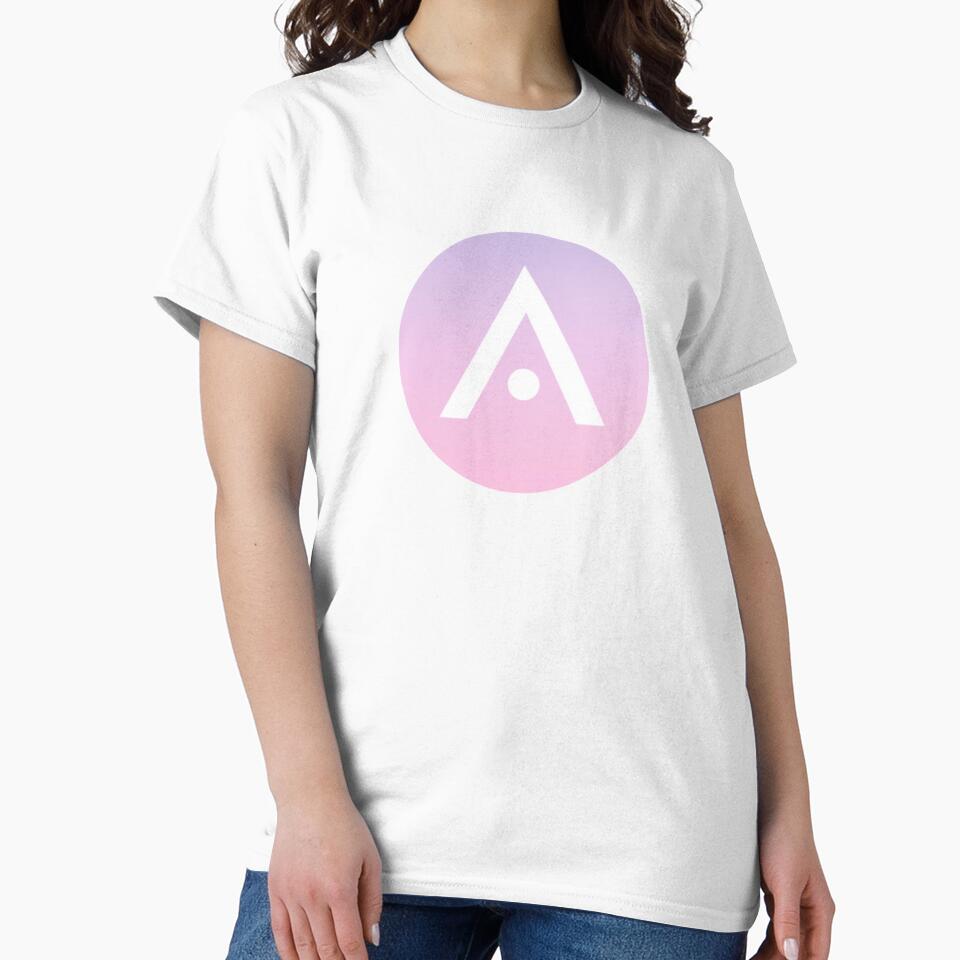 Pink and Purple Ombré Aveda Logo by Dalaura