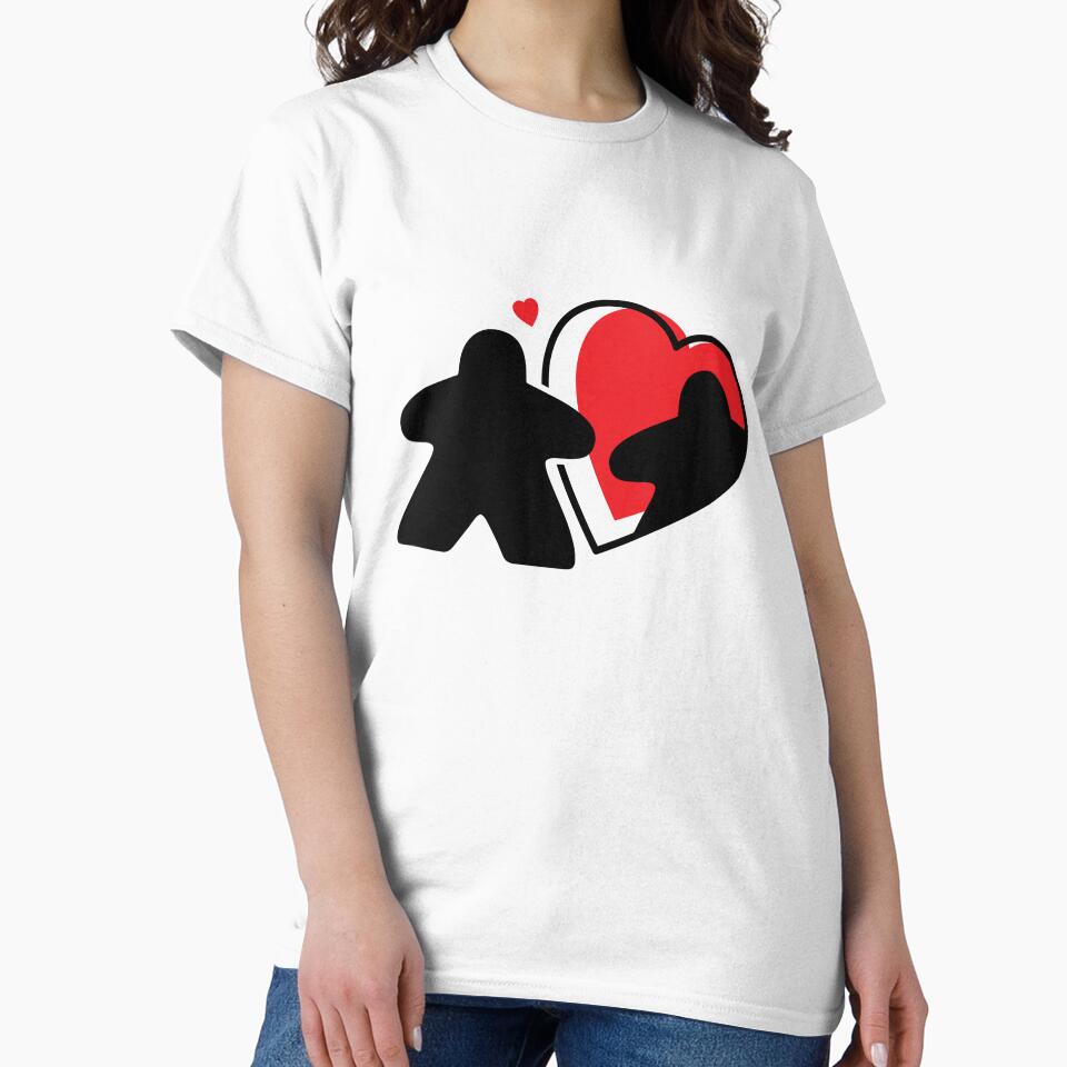 Meeple Couple in Love - Perfect for the Board Game Couple by BeamGeeks