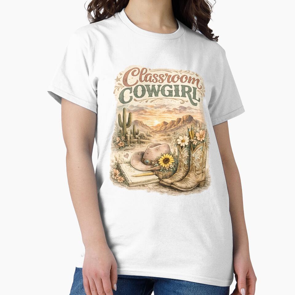 Classroom Cowgirl Western Teacher Spirit by Chic_Clip_Craft
