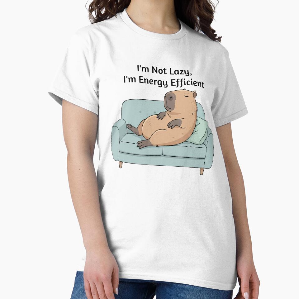 Unbothered Capybara - Humorous Pet Print by FreshPrintCo
