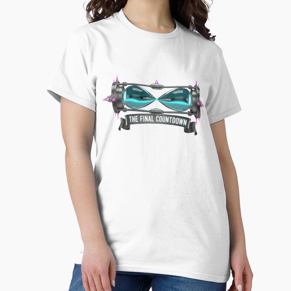 Cyberpunk Hourglass Art – The Final Countdown, Futuristic Sci-Fi Time Metallic Steampunk Design by Luminari Creations