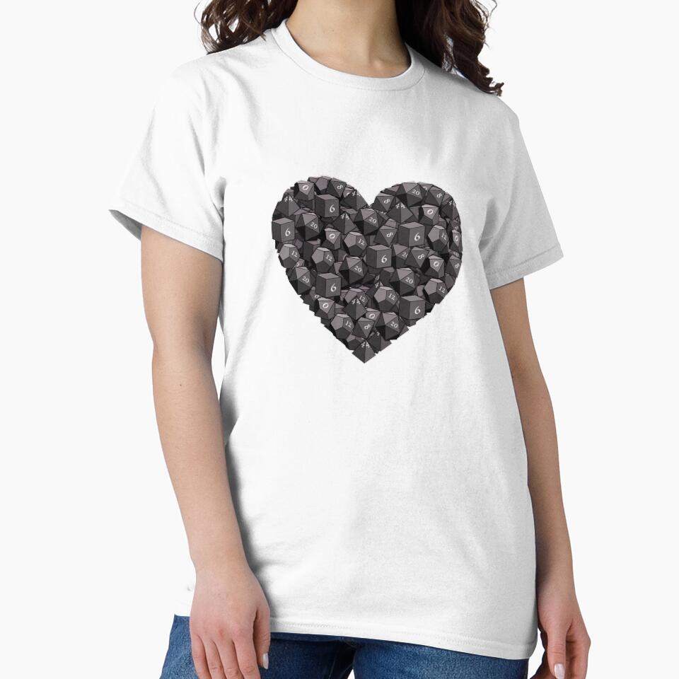 Dice Heart - Black by -Solarly-