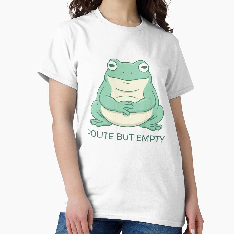 Polite But Empty Headed Dumpy Tree Frog by Petzzz