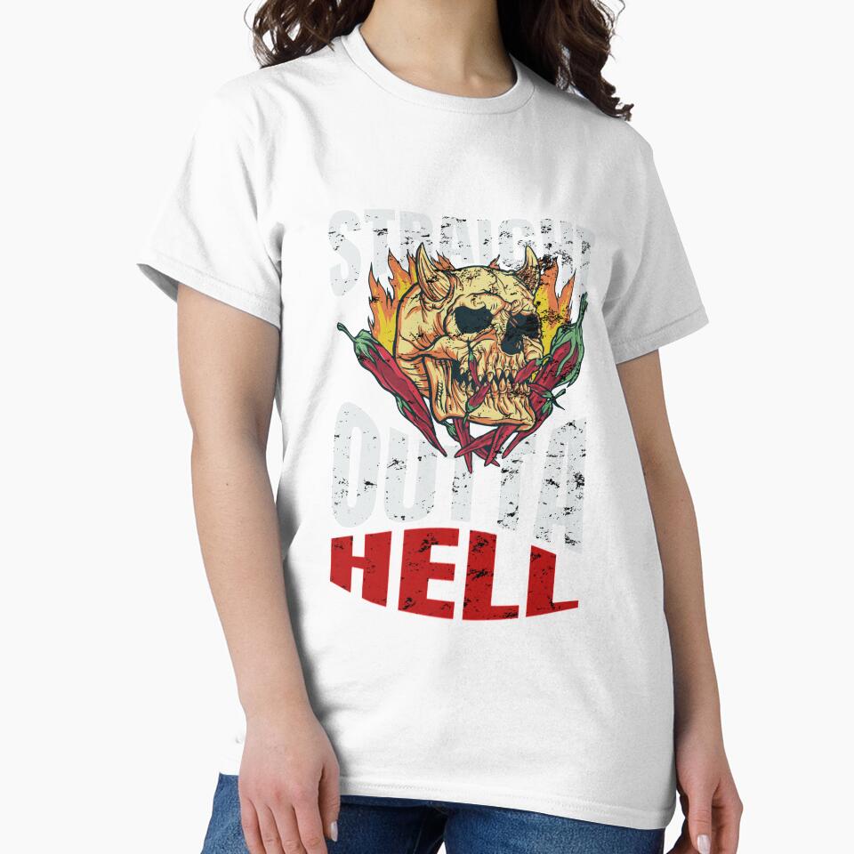 Chili pepperoni skull cool gift for grilling by MeisterEber