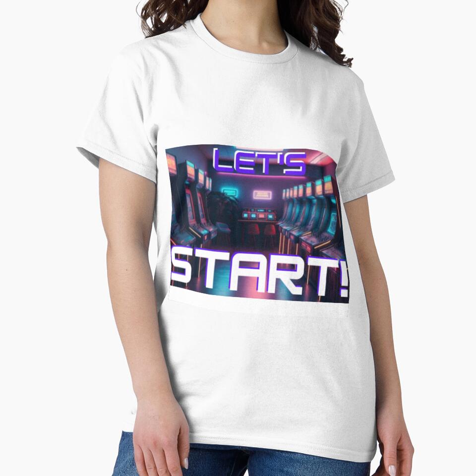Retro Let's Start by PopularStuffs
