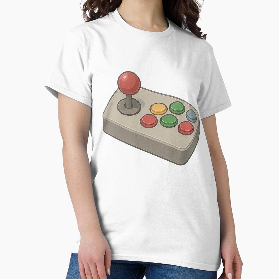 Colorful Retro Arcade Joystick by AleTot
