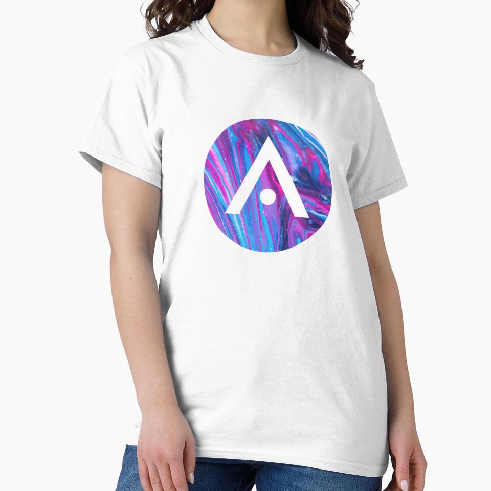 Blue Pink and Purple Aveda Logo by Dalaura