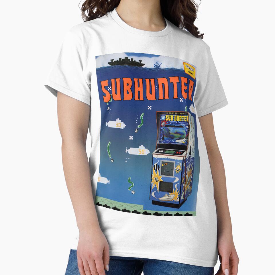 SubHunter Arcade Game by Retr0Tshirts