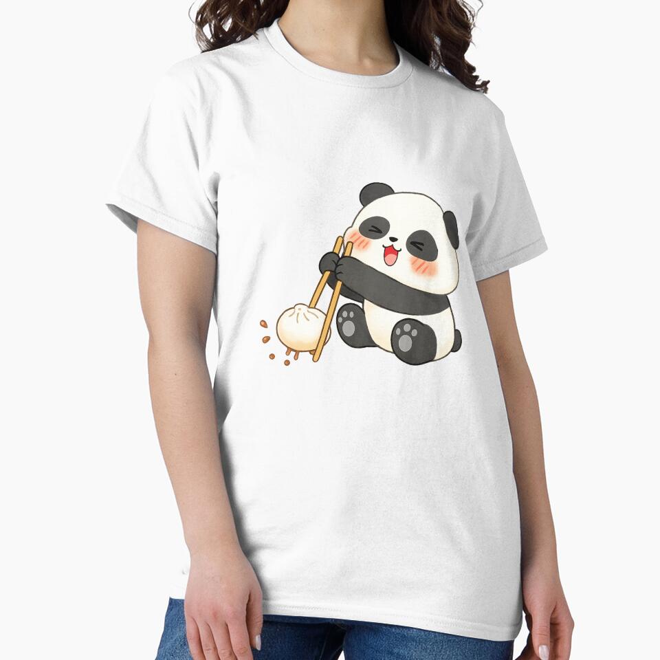 Cute Kawaii Baby Panda – Adorable Panda Cartoon Art by thesmilngnature