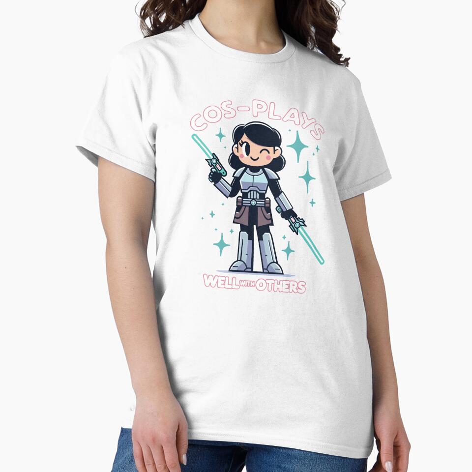 Convention Floor Icebreaker: The Funny Cosplayer Tee by DeRosa3DDesigns