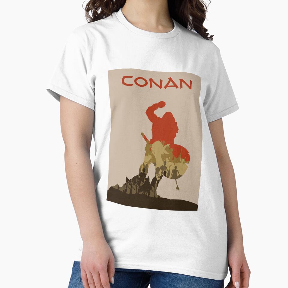Conan (light) Design - Minimalist Silhouette Poster Style - Board Game Art by MeepleDesign