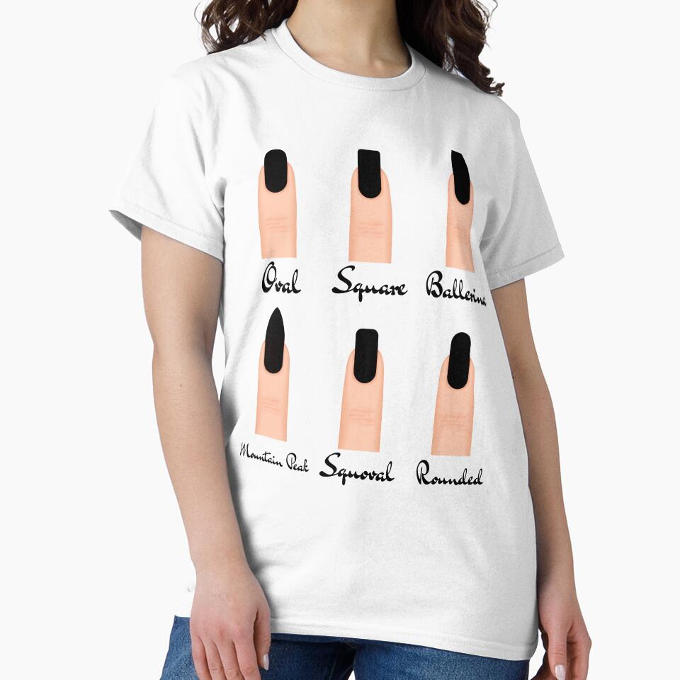 Nails Shape Nail Artist Nails Artists Aprons Text Nail Salon Gifts Idea For Womens by Dr.YesOrNo