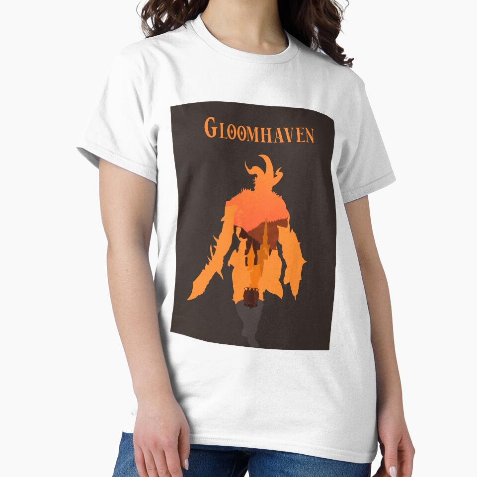Gloomhaven Brute- Minimalist Silhouette Poster Style - Board Game Art by MeepleDesign