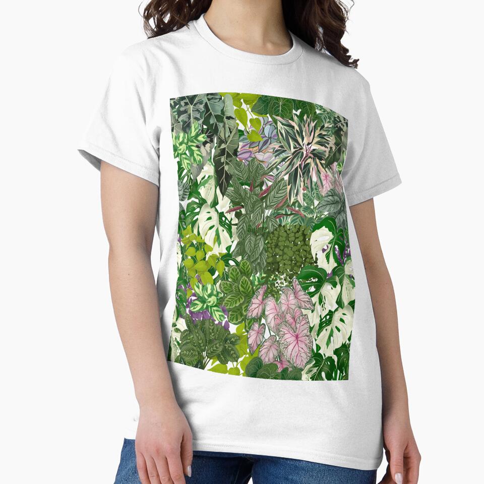 Urban Jungle House Plants Illustration 7 by Ana Moguš