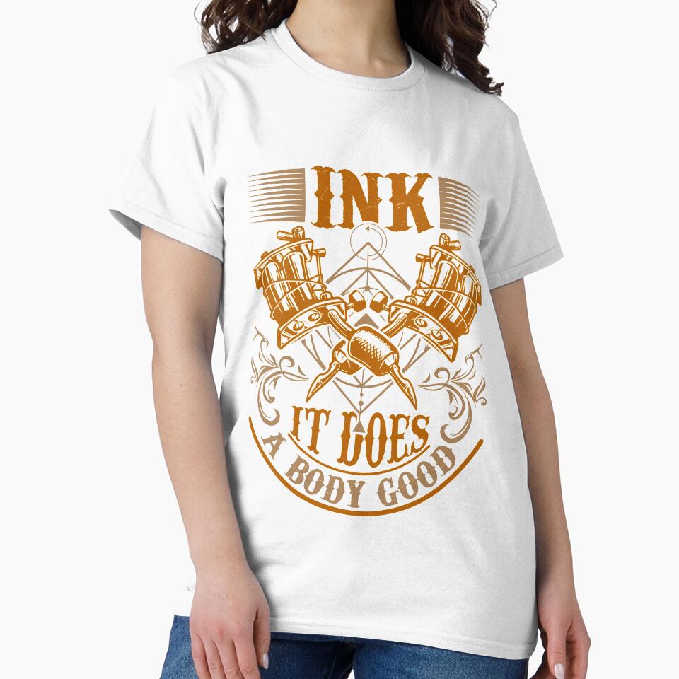 Tattoo Vintage Ink Inked Funny tattoo Artist Gift Shirt by jvtee