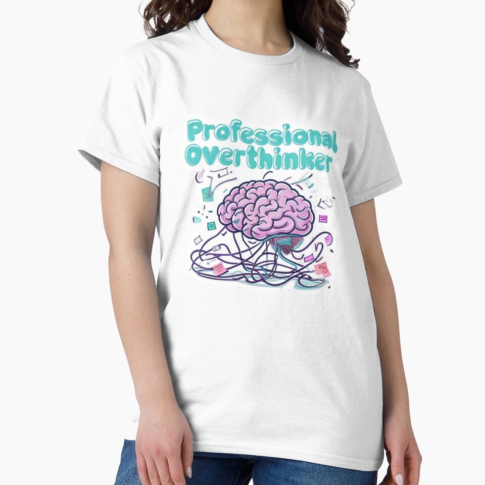 Professional Overthinker – Mental Chaos Sticker by Imaginarium of Chaos falcon88