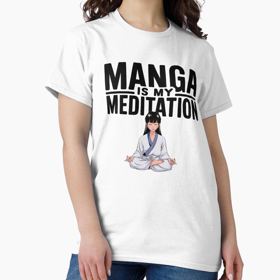 Manga Is My Meditation – Anime Mindfulness Mode by Evolved Ape