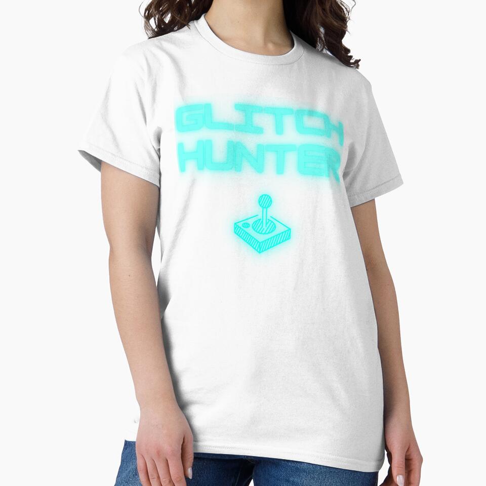 Glitch Hunter – Neon Cyber Gaming Icon Design by PHRASEandSTYLE