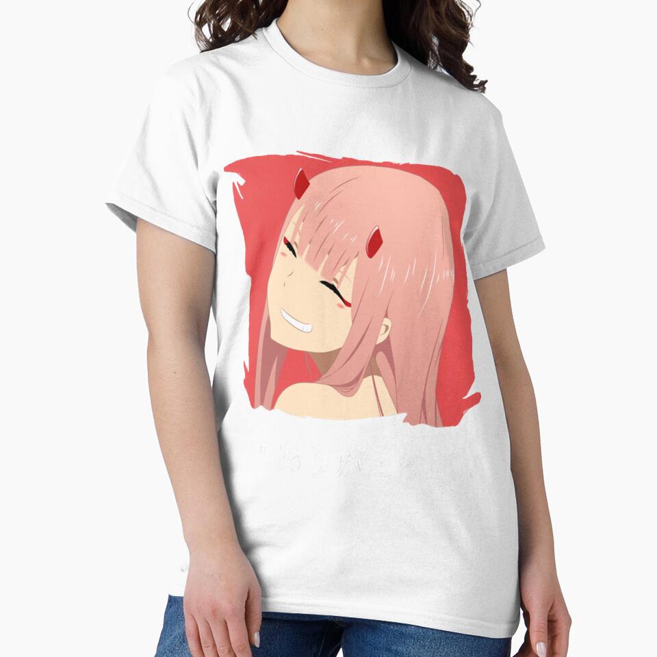 Zero Two from Darling in The Franxx Arigatou | Perfect Gift by sarajuliaka