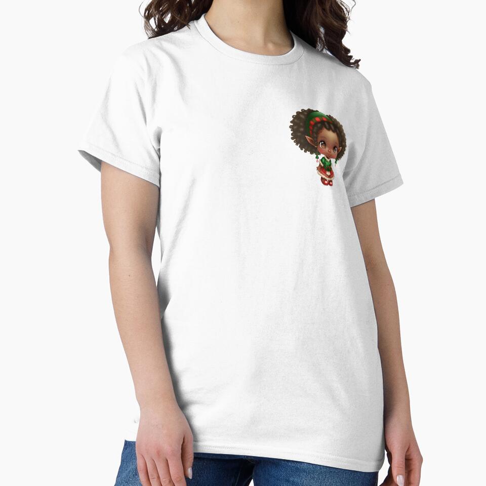 Afro-Fabulous Christmas Elf by TheChibiStore