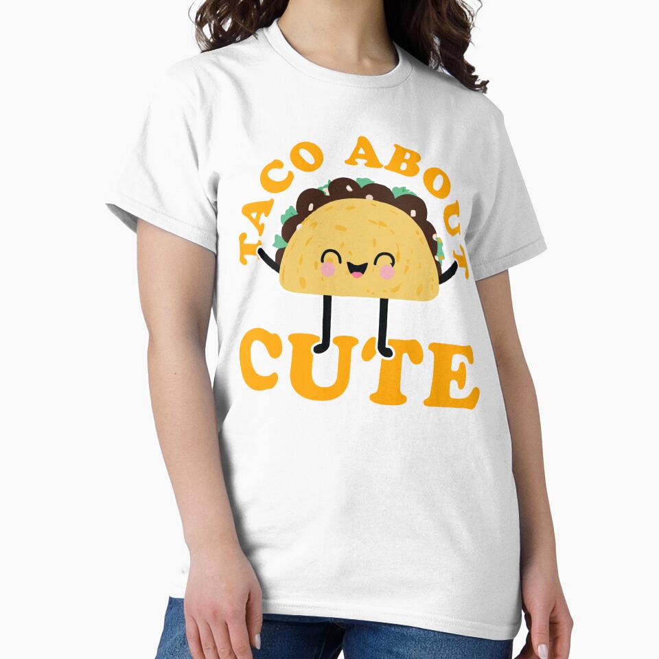 Taco About Cute Taco Lover Gift by narekmug