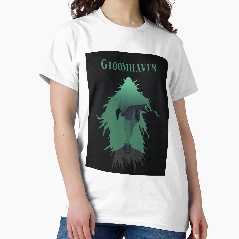 Gloomhaven Plagueherald- Minimalist Silhouette Poster Style - Board Game Art by MeepleDesign