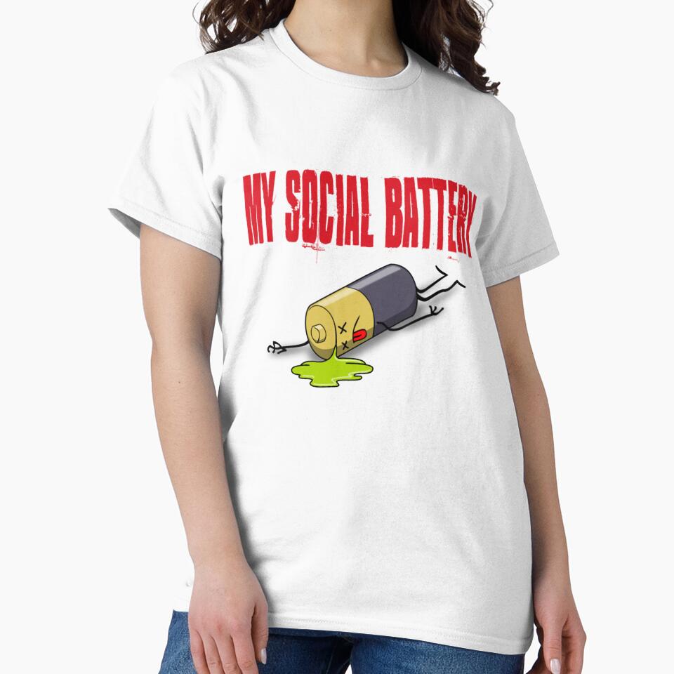 MY SOCIAL BATTERY (5) by GiftingGrotto