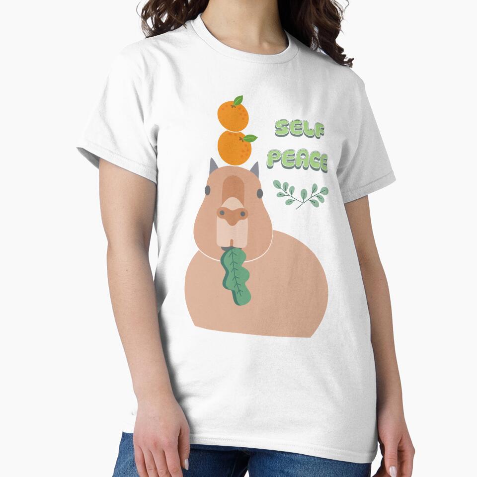 Capybara Self Peace by KaysUplifting