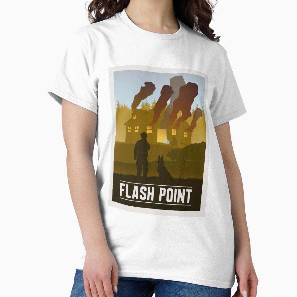 Flash Point - Board Games - Minimalist Travel Poster Style - Board Game Art by MeepleDesign