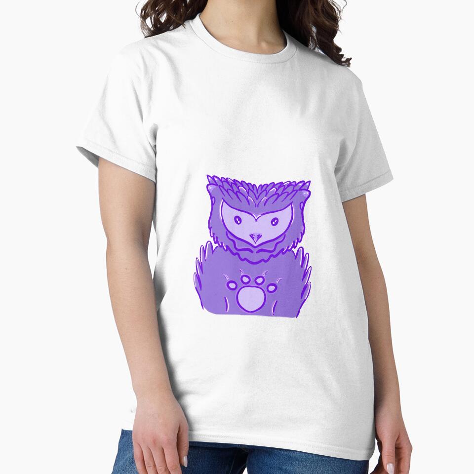 Purple Owl Bear by hetty555