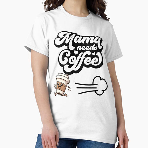 "Running on Coffee & Chaos – Cute Kawaii Cup Design" by Cgriffin18