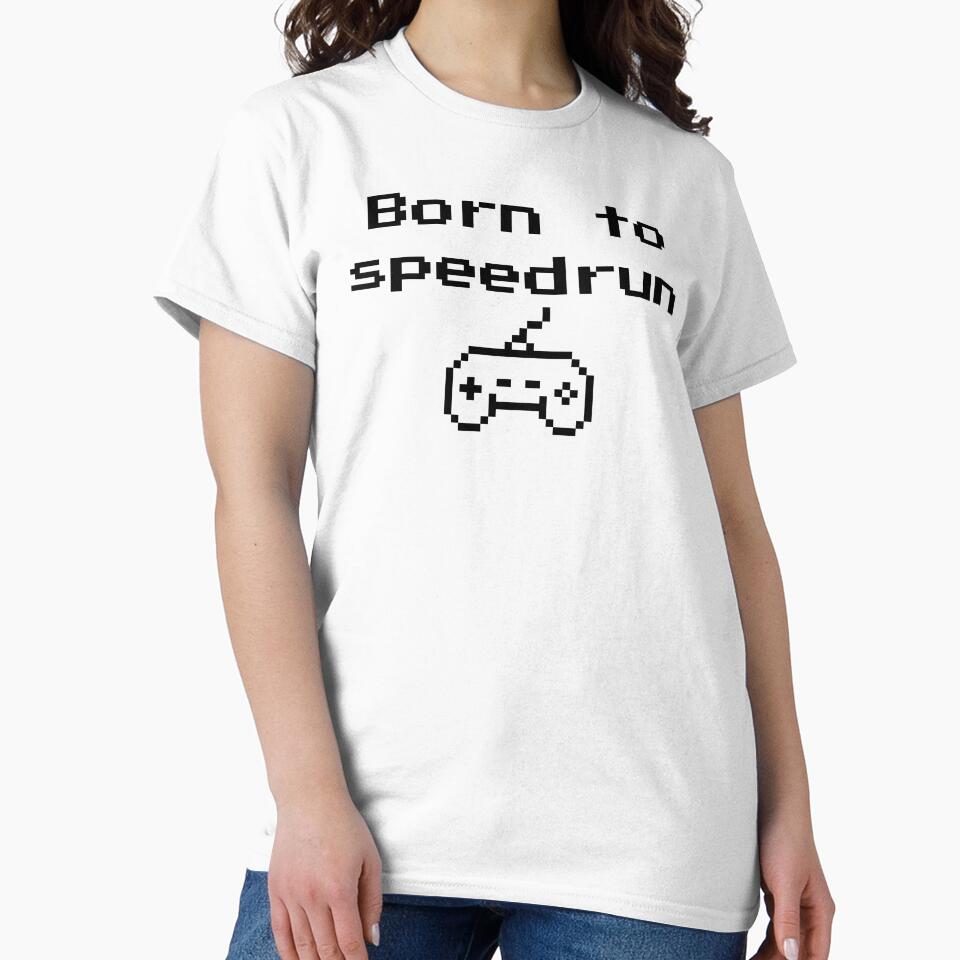 Born to Speedrun – Pixel Gamer Controller Design by PHRASEandSTYLE