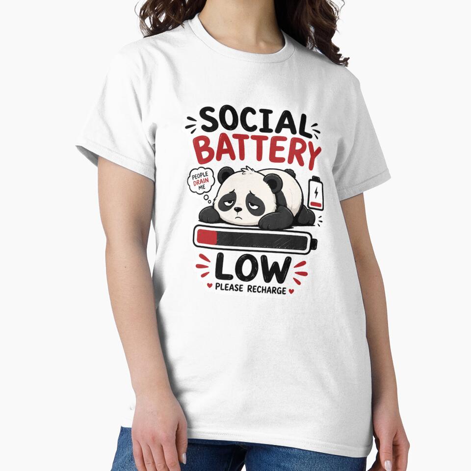 Social Battery Low by MR4me