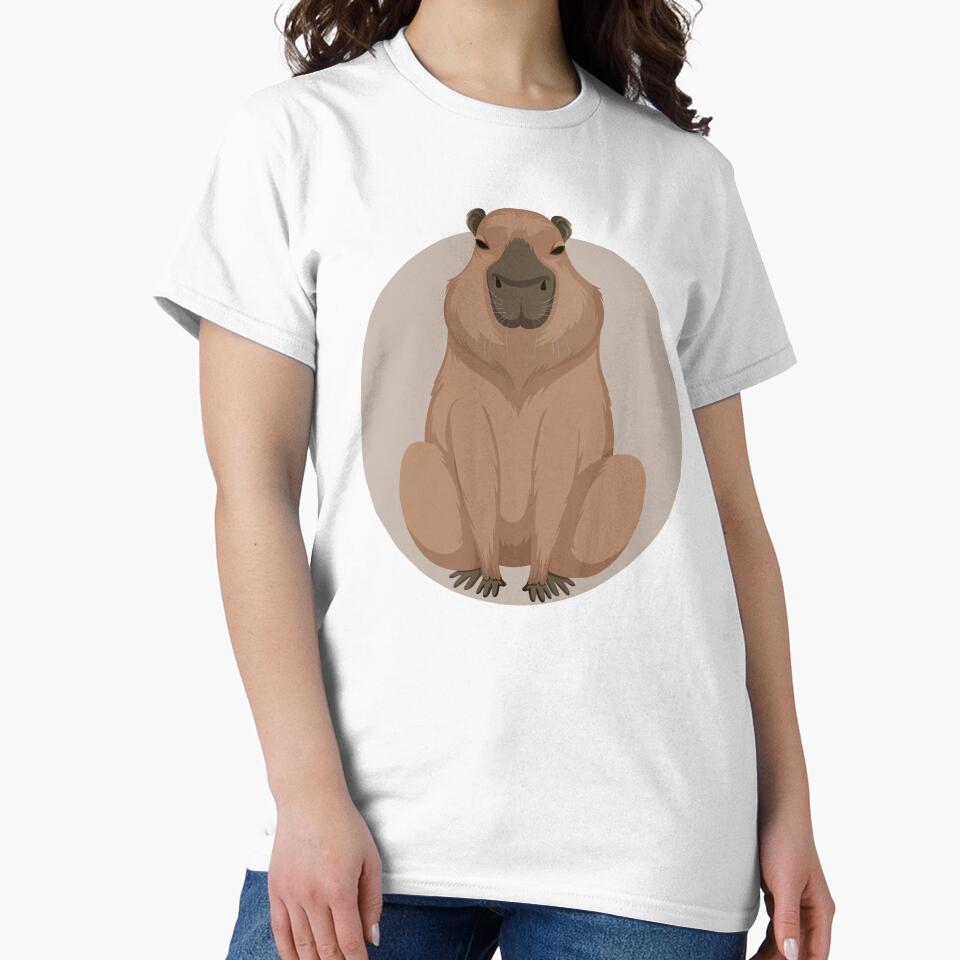 Vibin’ Capybara by AlyCastelluccio