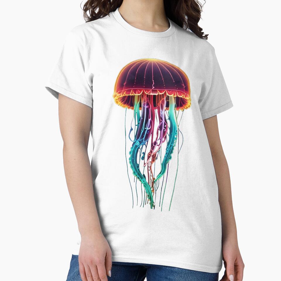 Glowing Jellyfish by FreshArtFusion