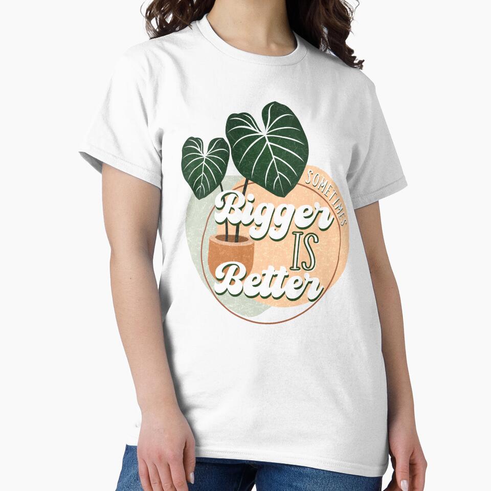 For Plants, Bigger is Better by acreativemama