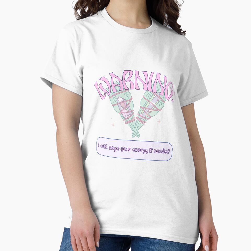 Sage Your Energy Crystal Shirt by Homelife3