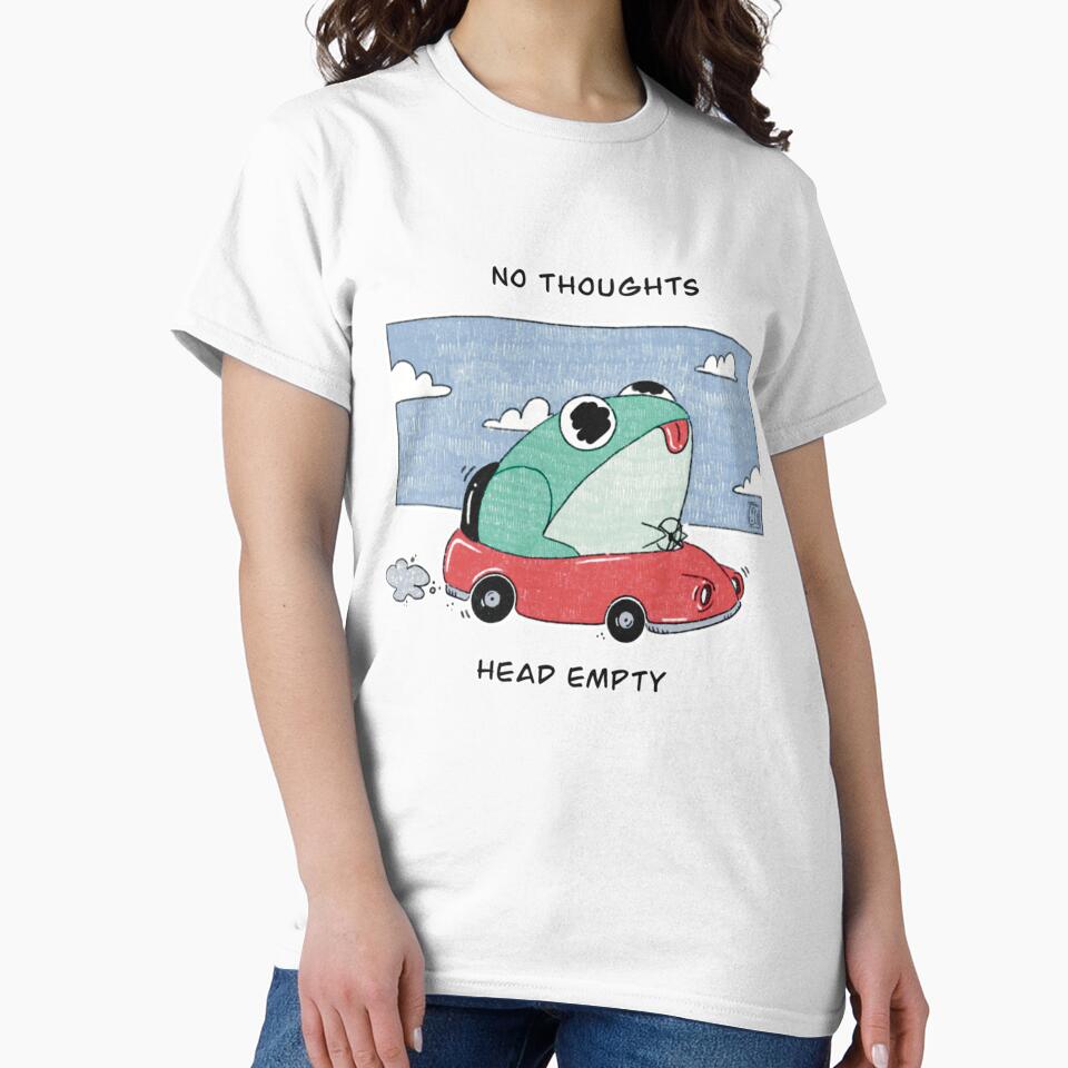 Frog In Car (No Thoughts Head Empty) by snugglegoblin