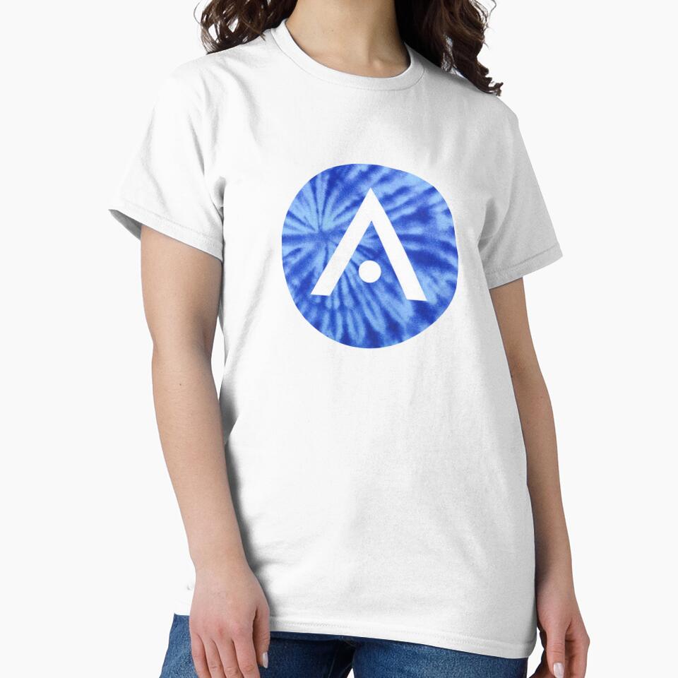 Blue Tie Dye Aveda Logo by Dalaura