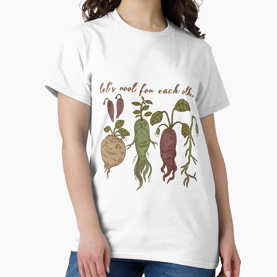 Lets Root For Each Other Plant Mom Gardening by SoulmateArtK