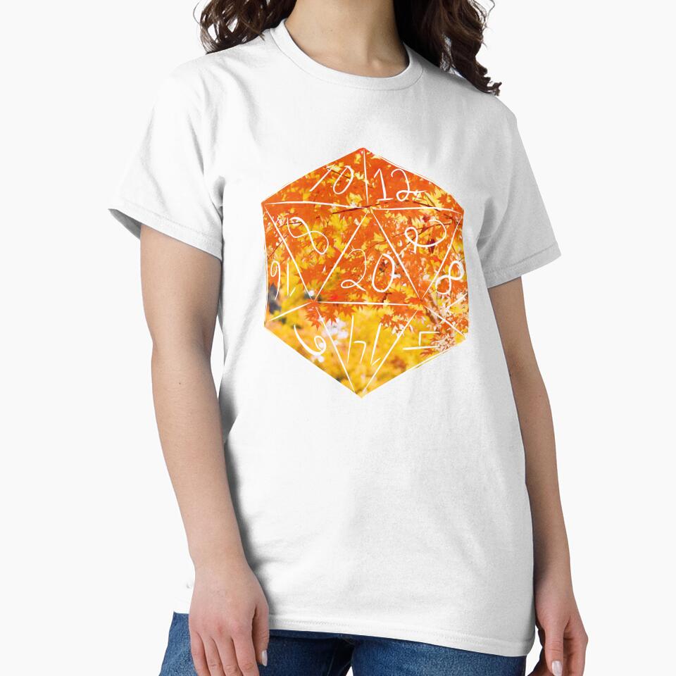 Fall D20 by CelticWolfArt