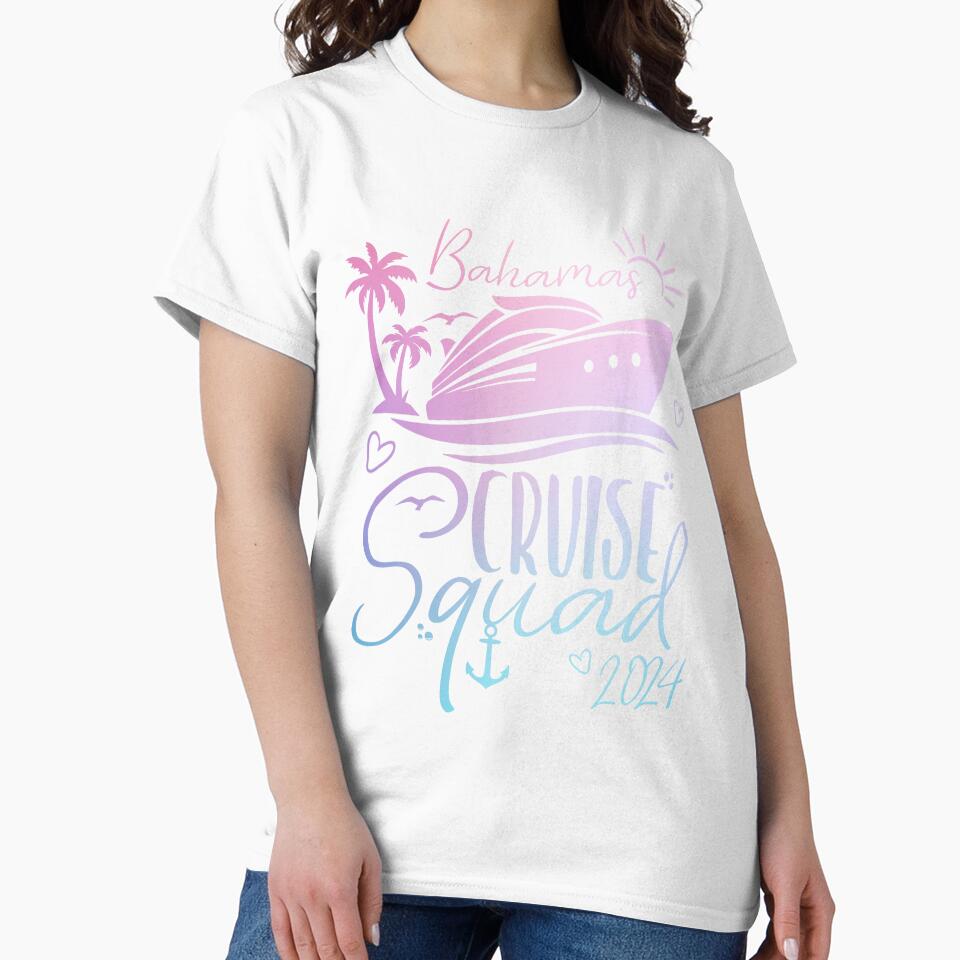 Bahamas Cruise Squad 2024 Family Matching Vacation Friends by Blackewhite