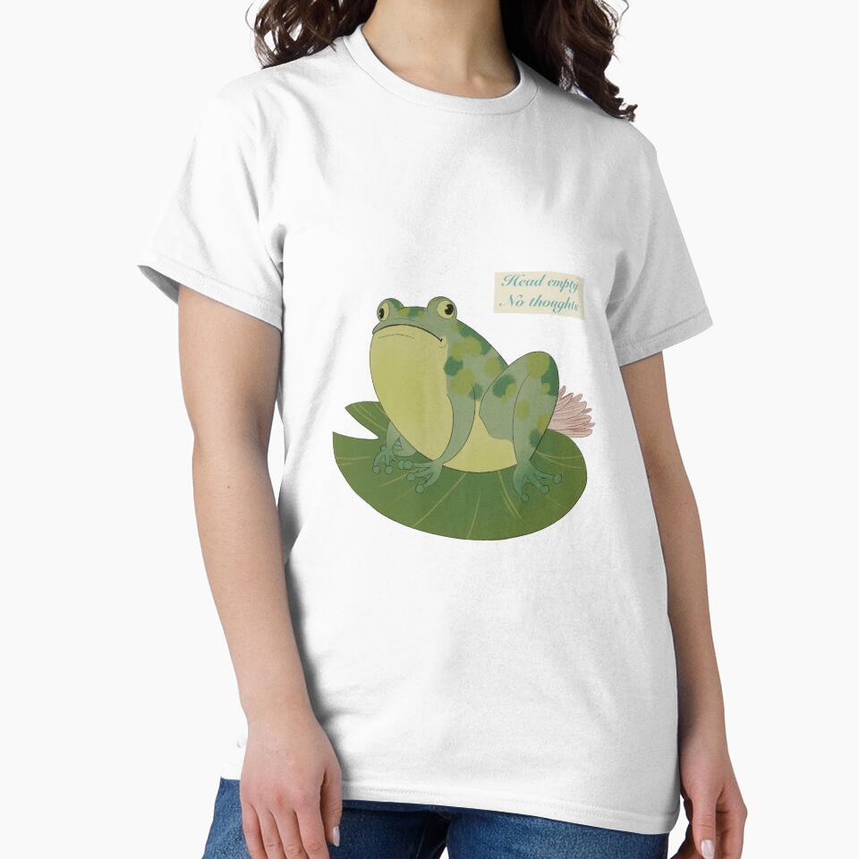 Head empty No thoughts Froggy by MercyOfWiga
