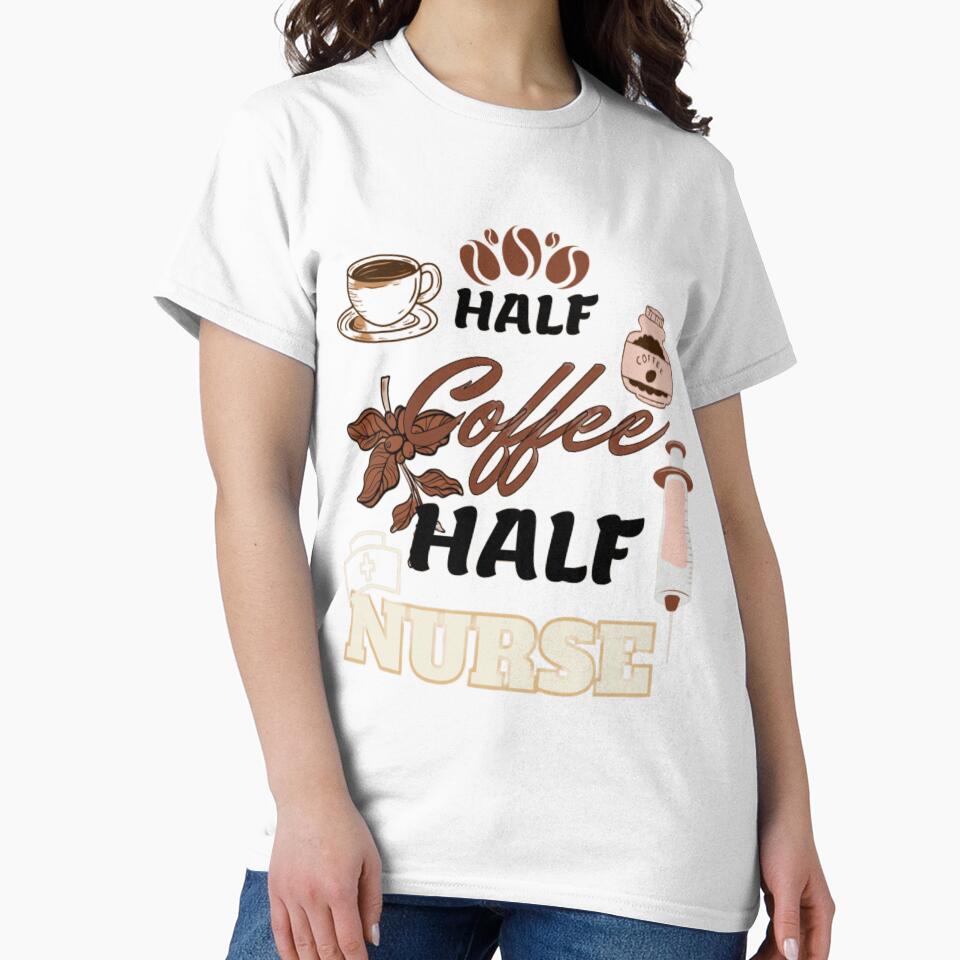 Half Coffee Half Nurse - Coffee beans by The Trend Shopl